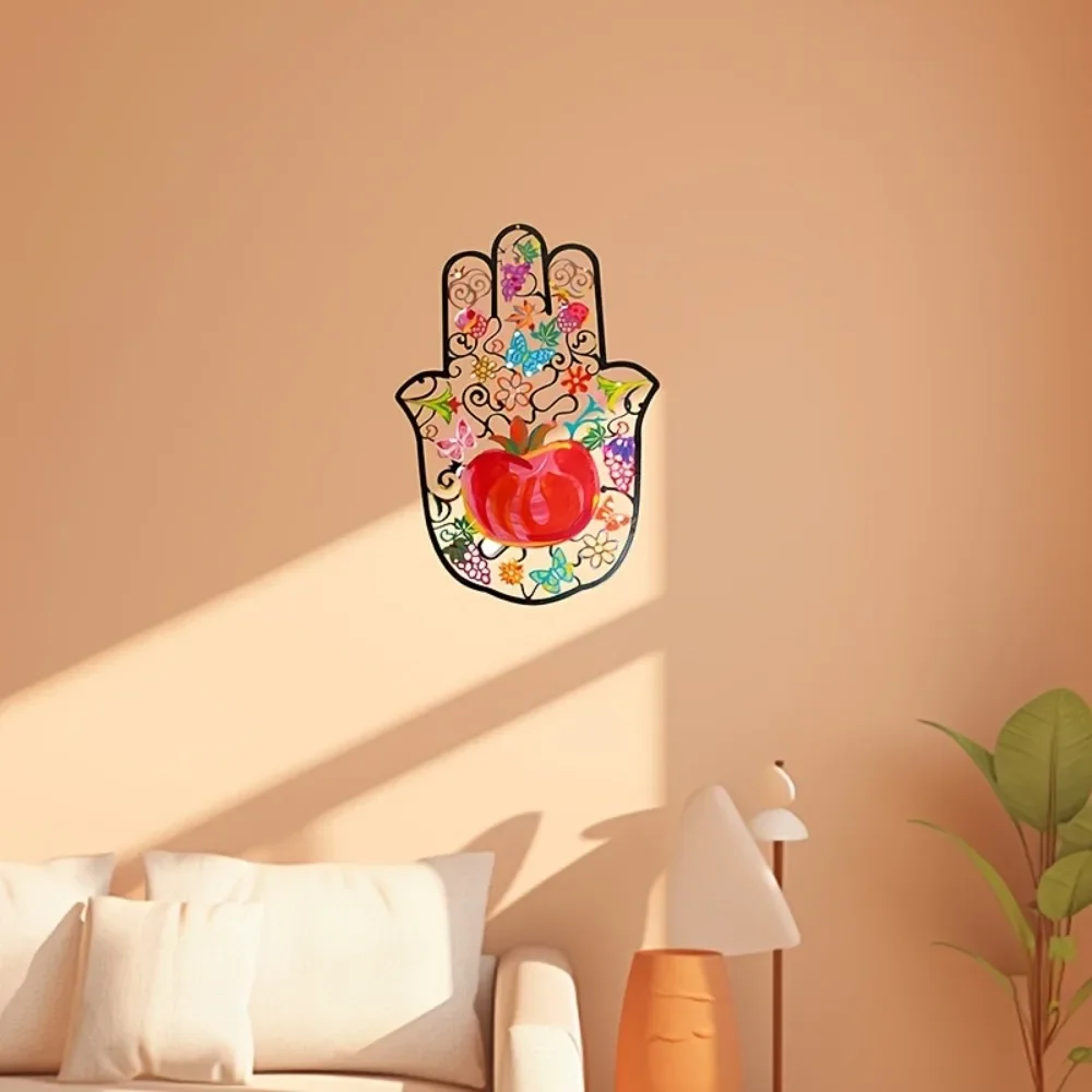Art & Craft Paper For Kids - CIFBUY Металлическая настенная декорация «Рука Хамсы»